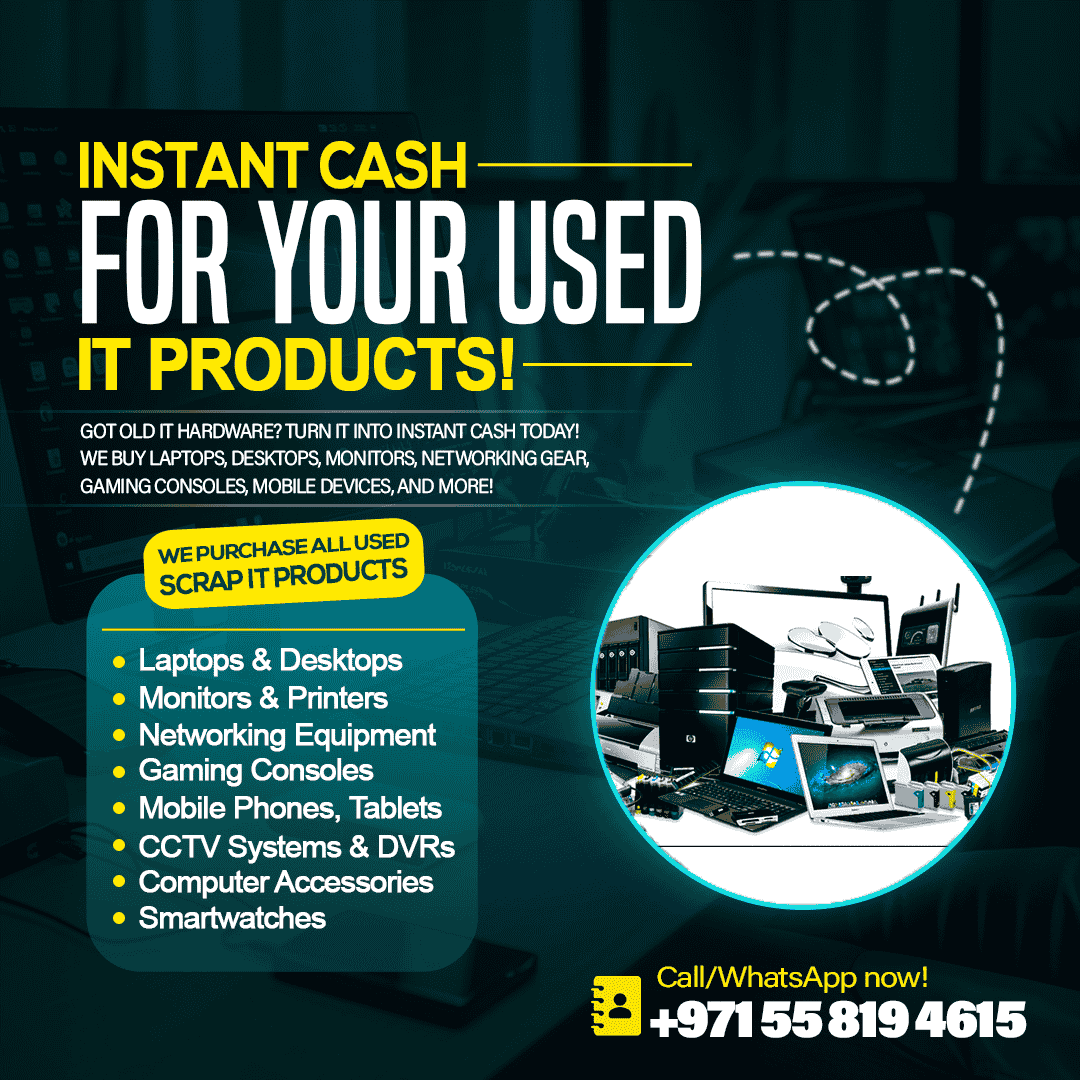 IT Equipment Buyers in Dubai